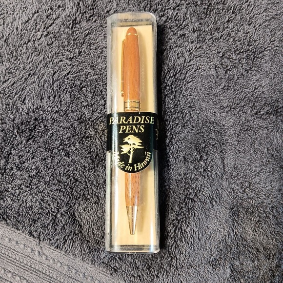 Hawaiian Koa Wood Pen New in box never opened Paradise Pens Executive P5-KOA #8 - Picture 1 of 7